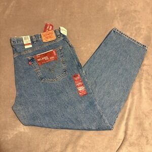 Deadstock Levi's 550 Relaxed Fit Jeans 46x34 NWT Big & Tall Y2K Baggy Vintage